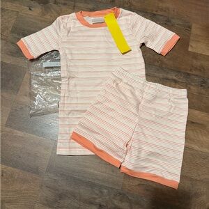 LAKE Pima Cotton Kids Short Set – Bellini Ombré - NWT - Size 7